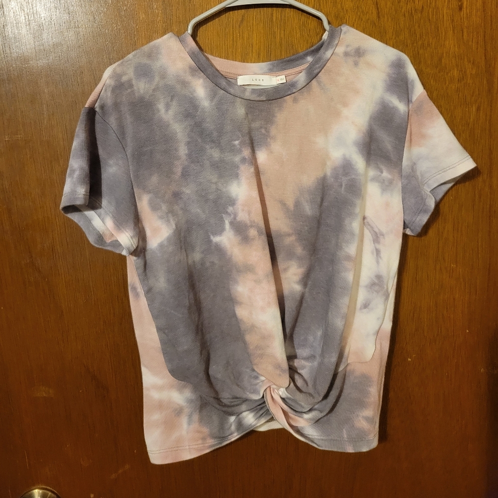 Lush Crop knitted front knot